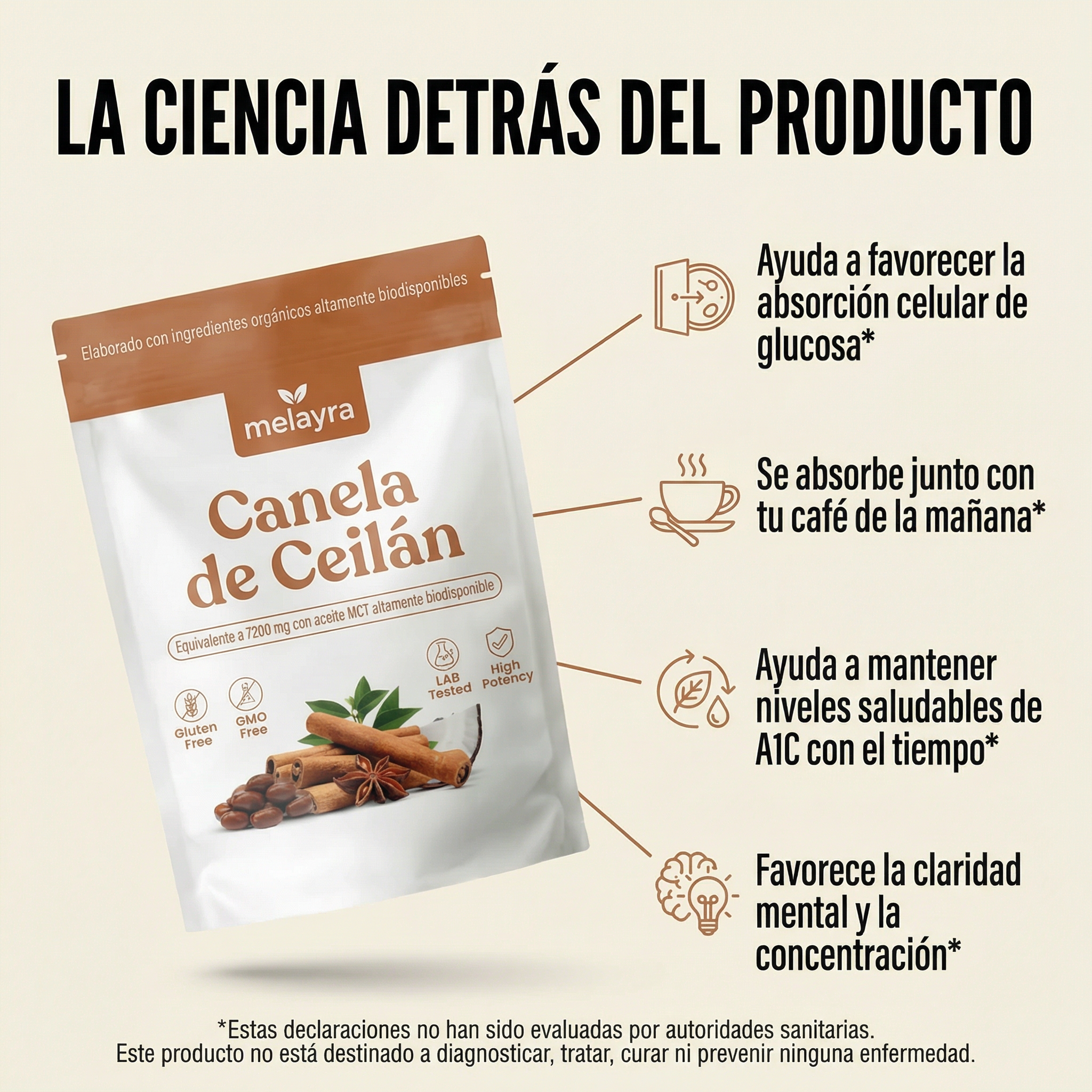 Melayra — Canela de Ceilán Orgánica