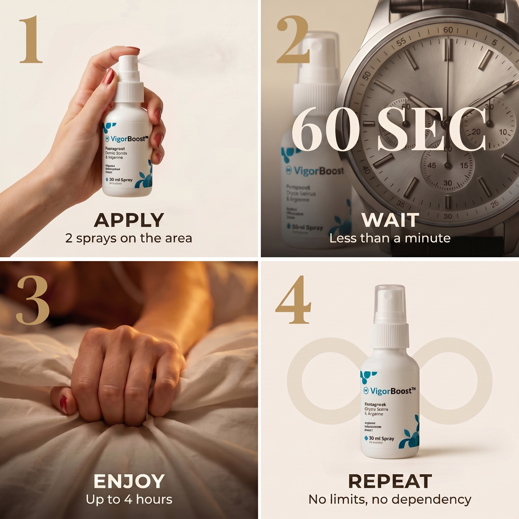 VigorBoost — HARD IN SECONDS, NO PILLS